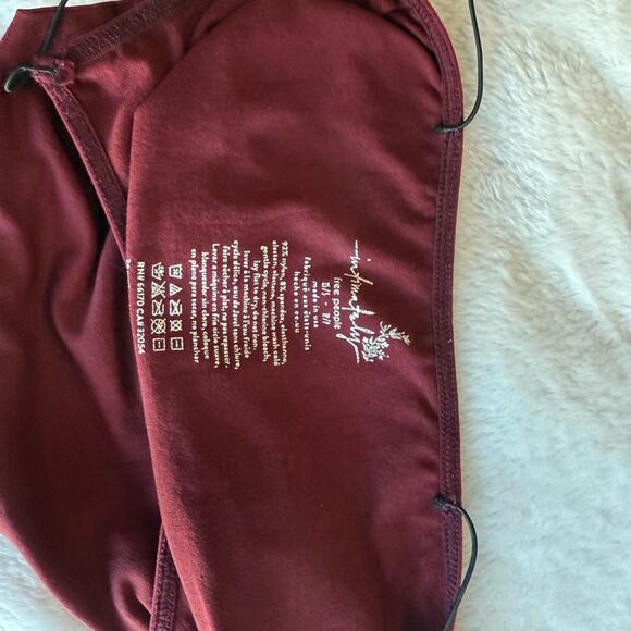 Maroon Intimately Free People Tank Top - Picture 3 of 3